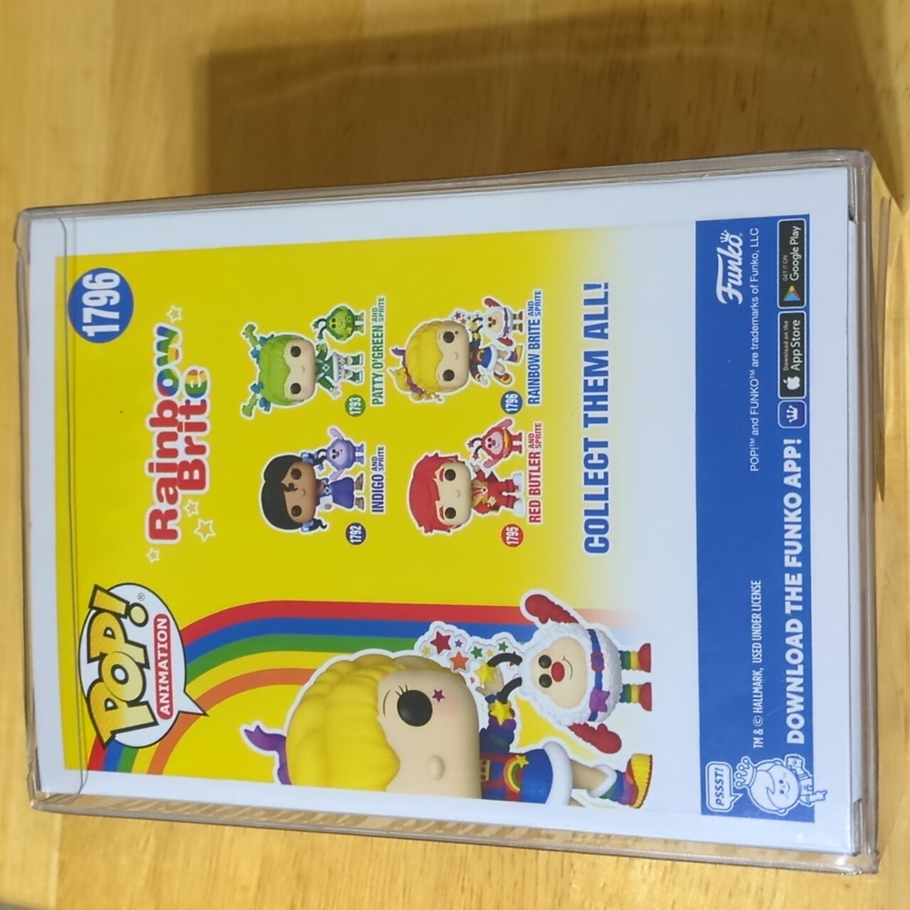 Rainbow Brite and Sprite Funko Pop With Protector - Picture 3 of 6